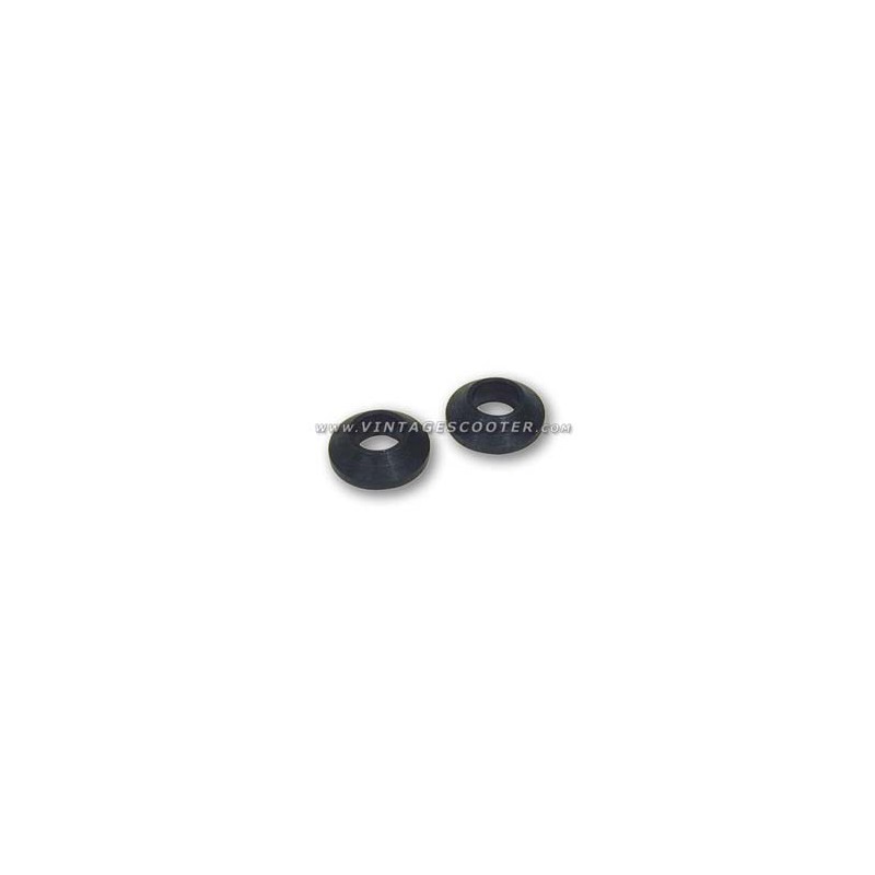 Rondelles coniques (jeu) pour support porte bagages arriére Vespa Acma 1957-58 / 150 Gl